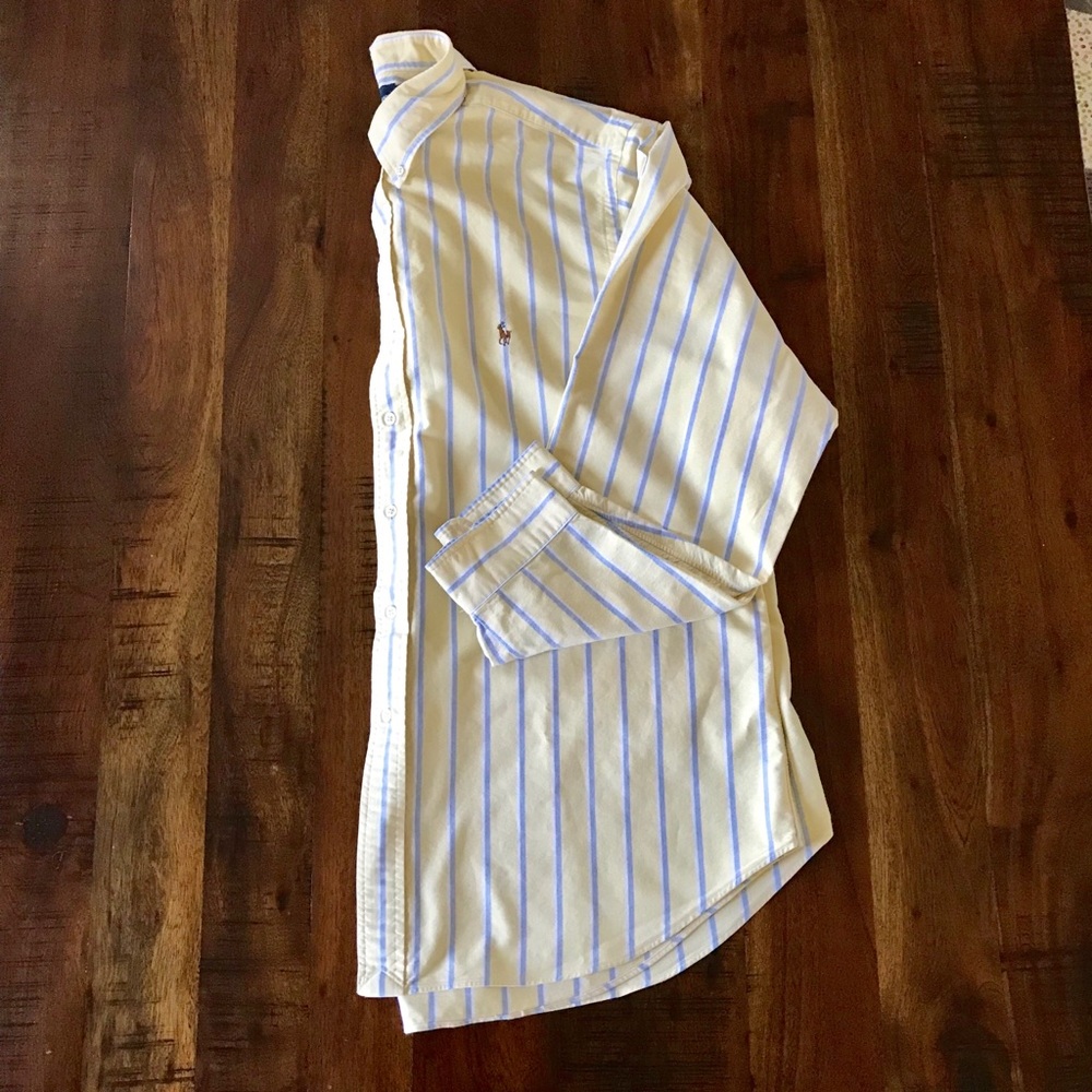 5 for $25 🎁 Ralph Lauren Polo Yellow Shirt XXL